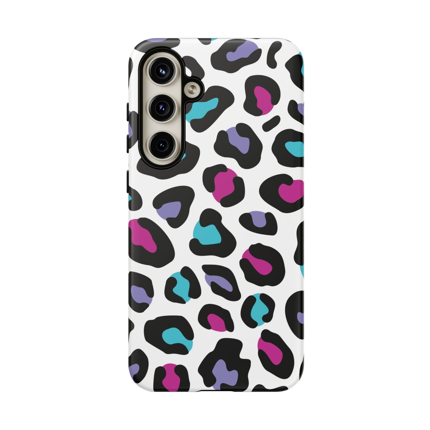 Critter Case- Color Blast Leopard Print