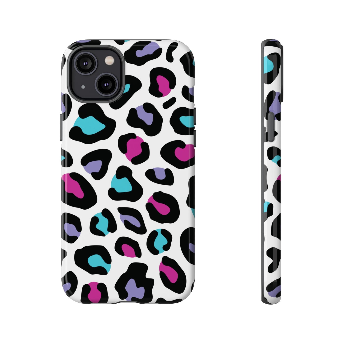 Critter Case- Color Blast Leopard Print