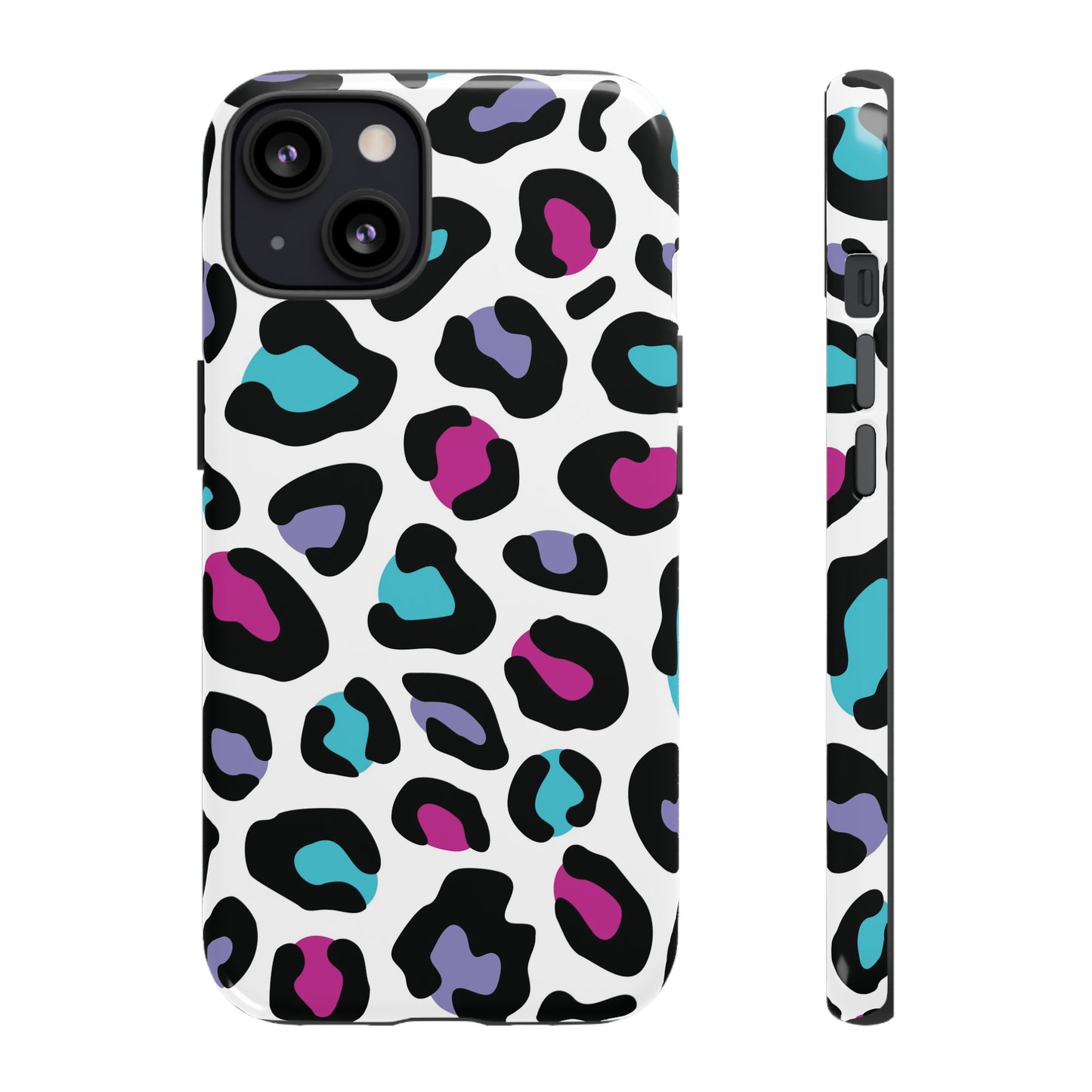 Critter Case- Color Blast Leopard Print