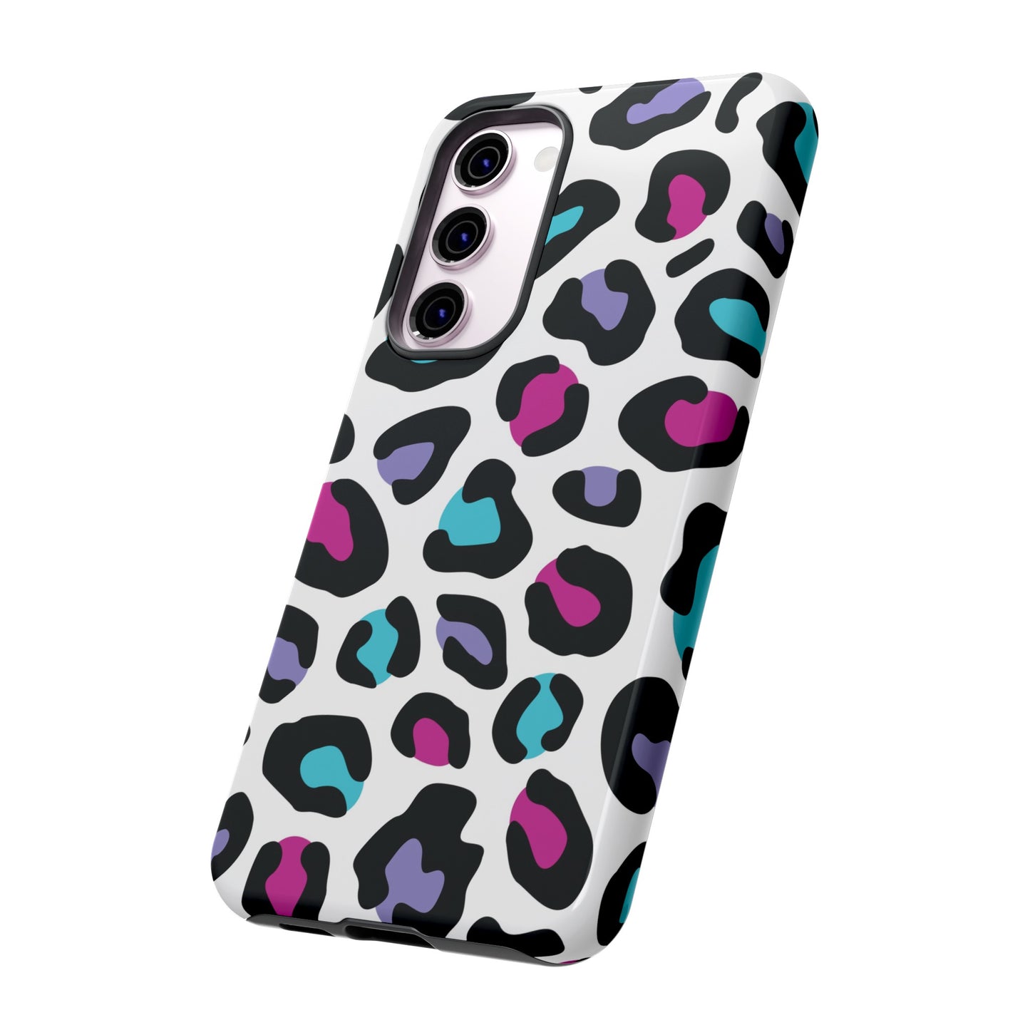 Critter Case- Color Blast Leopard Print