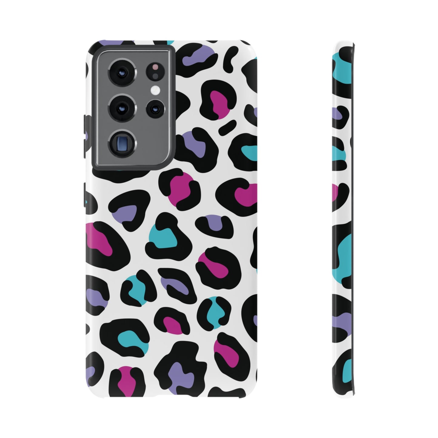 Critter Case- Color Blast Leopard Print