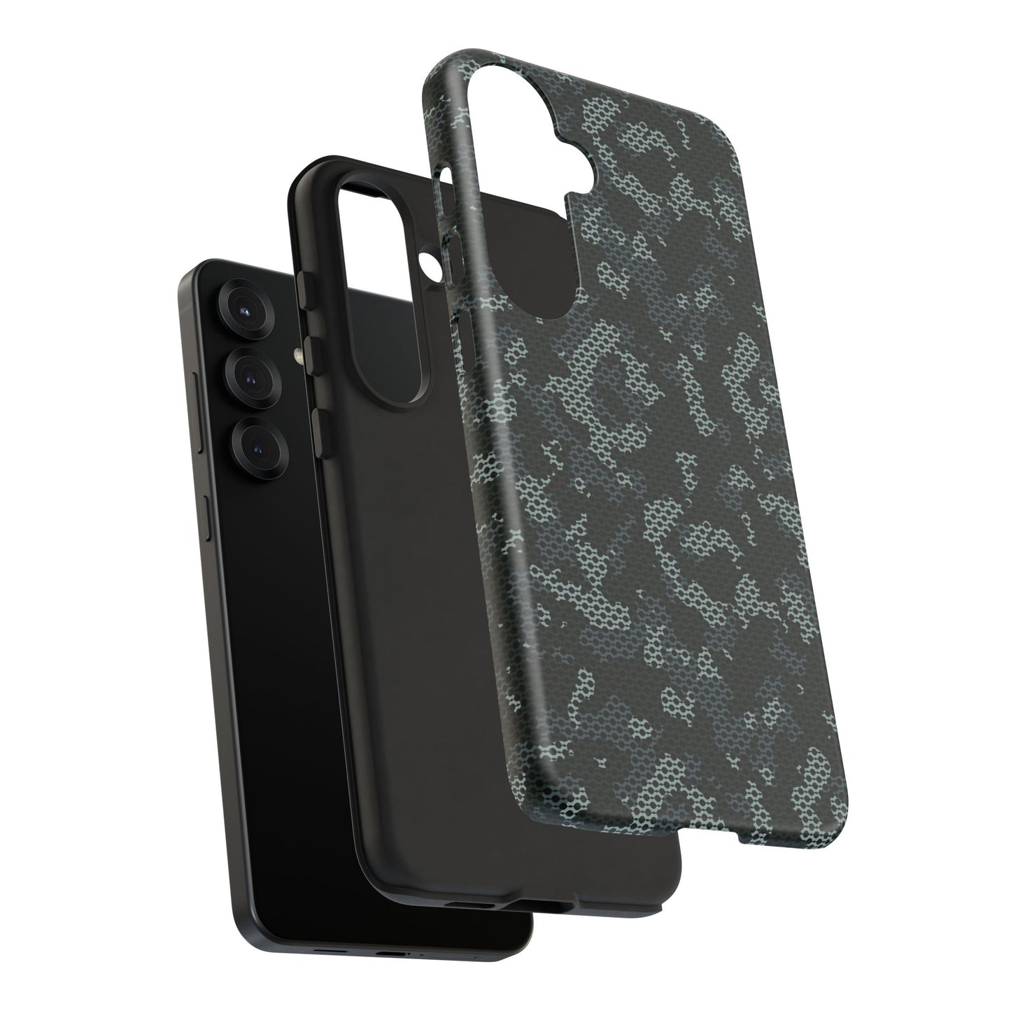 Critter Case-  Digital Blue Tiger