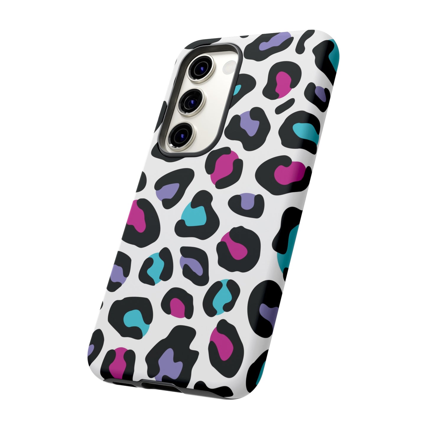 Critter Case- Color Blast Leopard Print