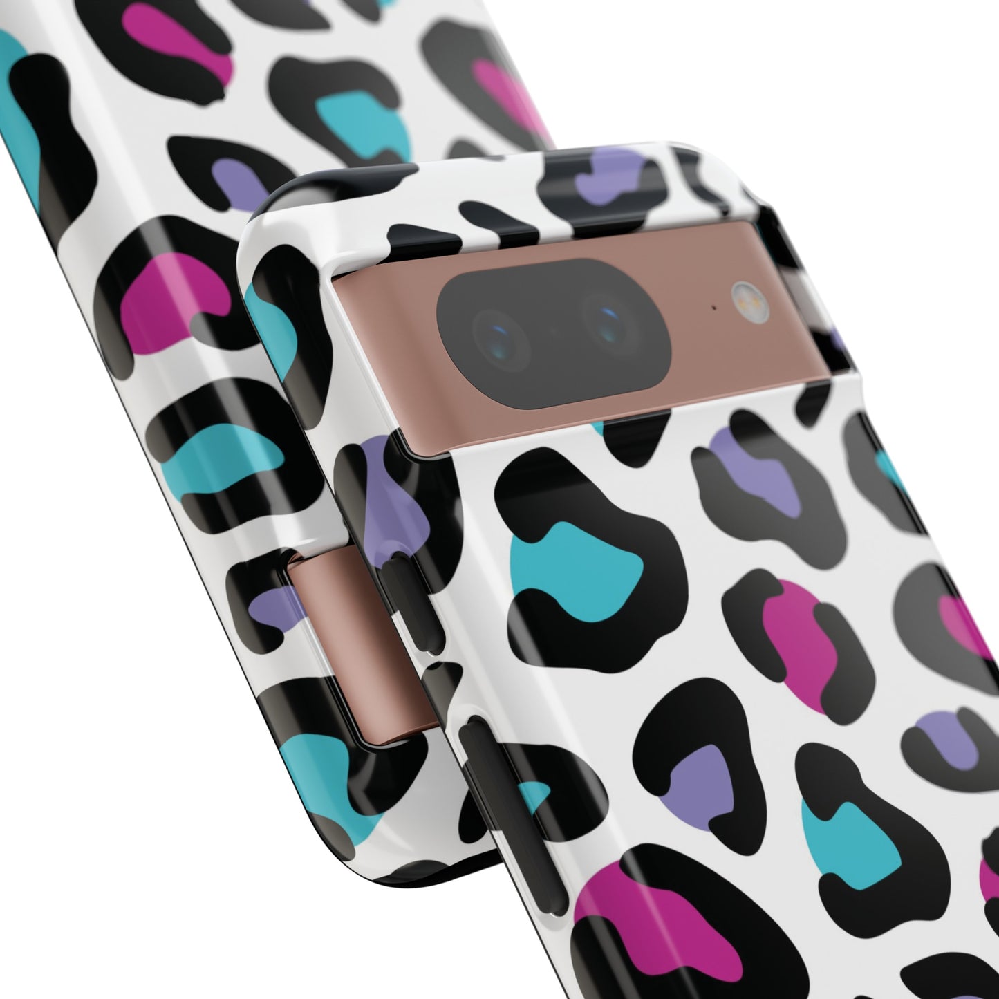 Critter Case- Color Blast Leopard Print