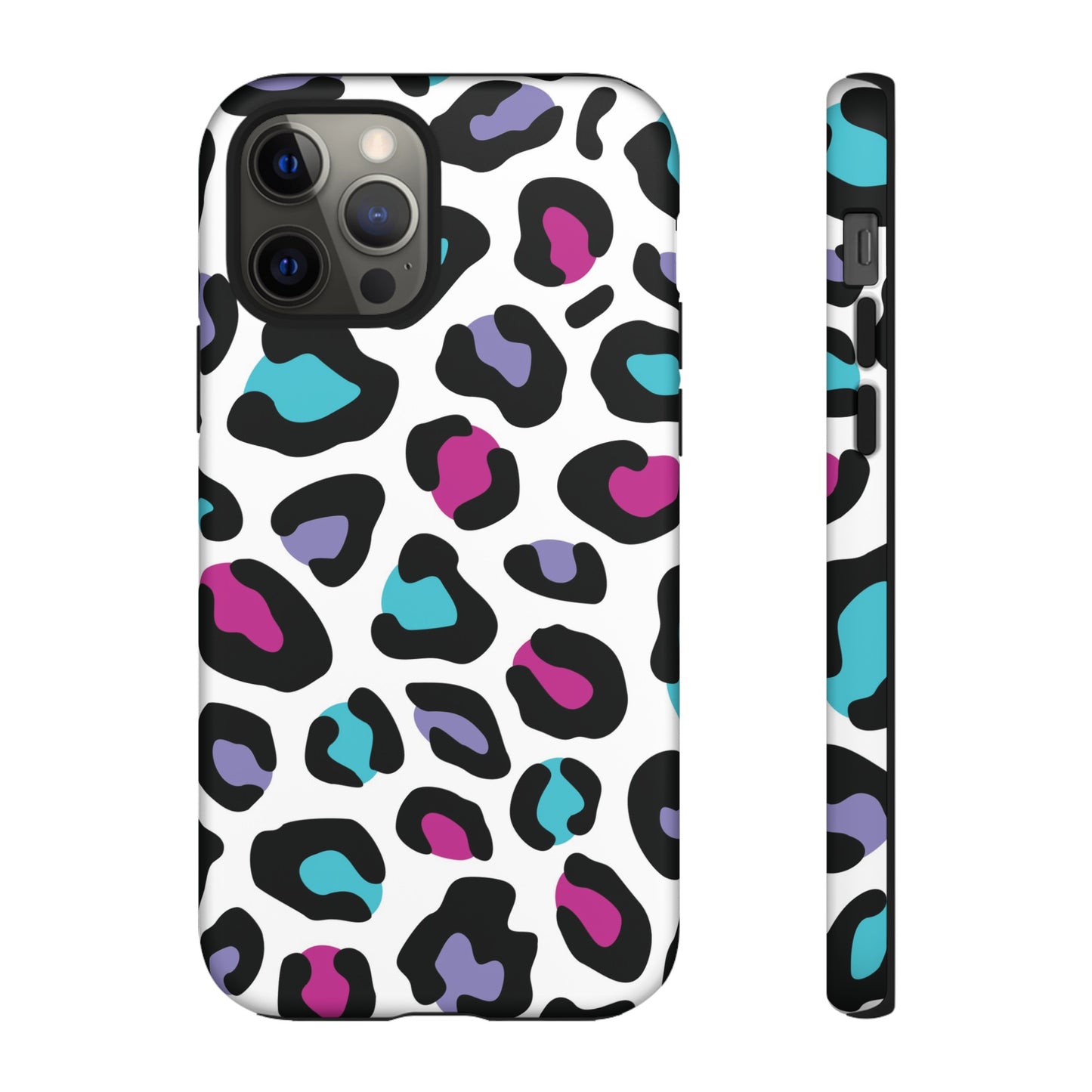 Critter Case- Color Blast Leopard Print