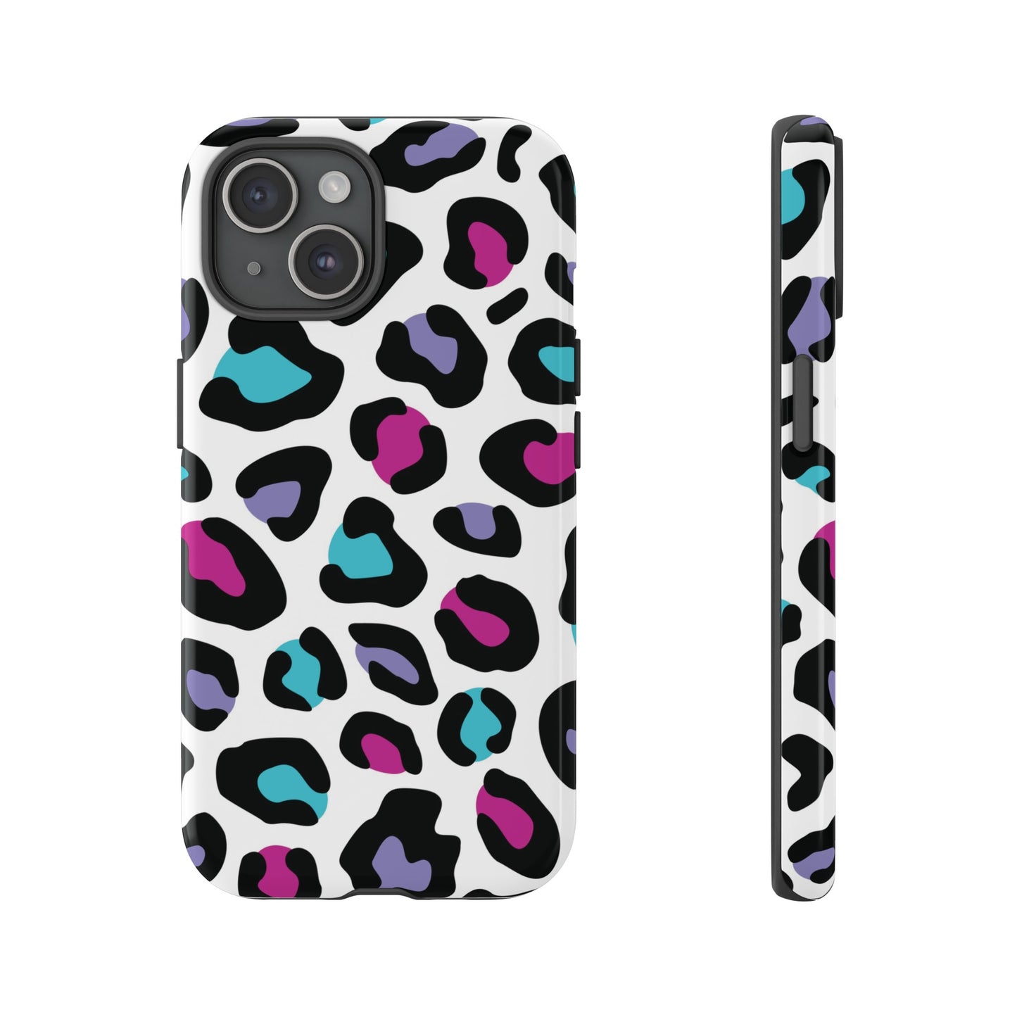 Critter Case- Color Blast Leopard Print