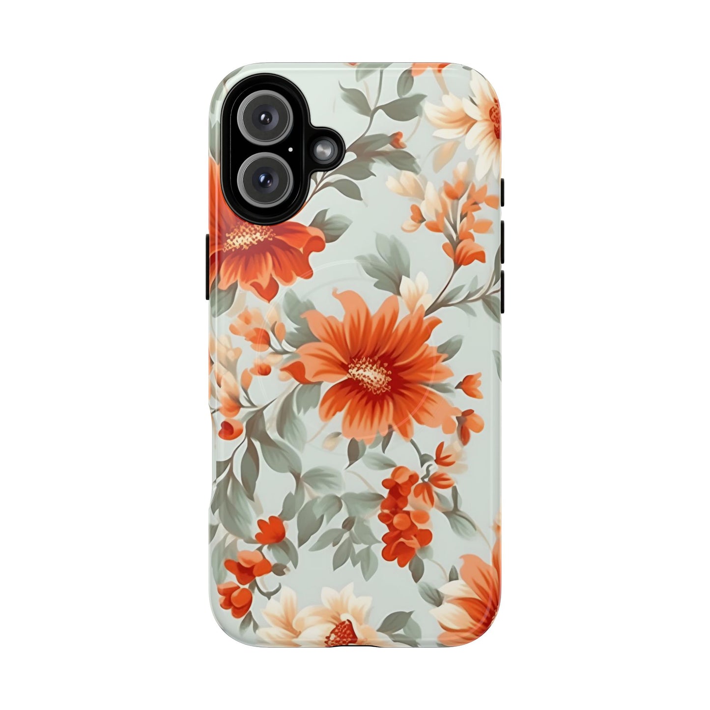 MagSafe Crittercase- Orange Floral