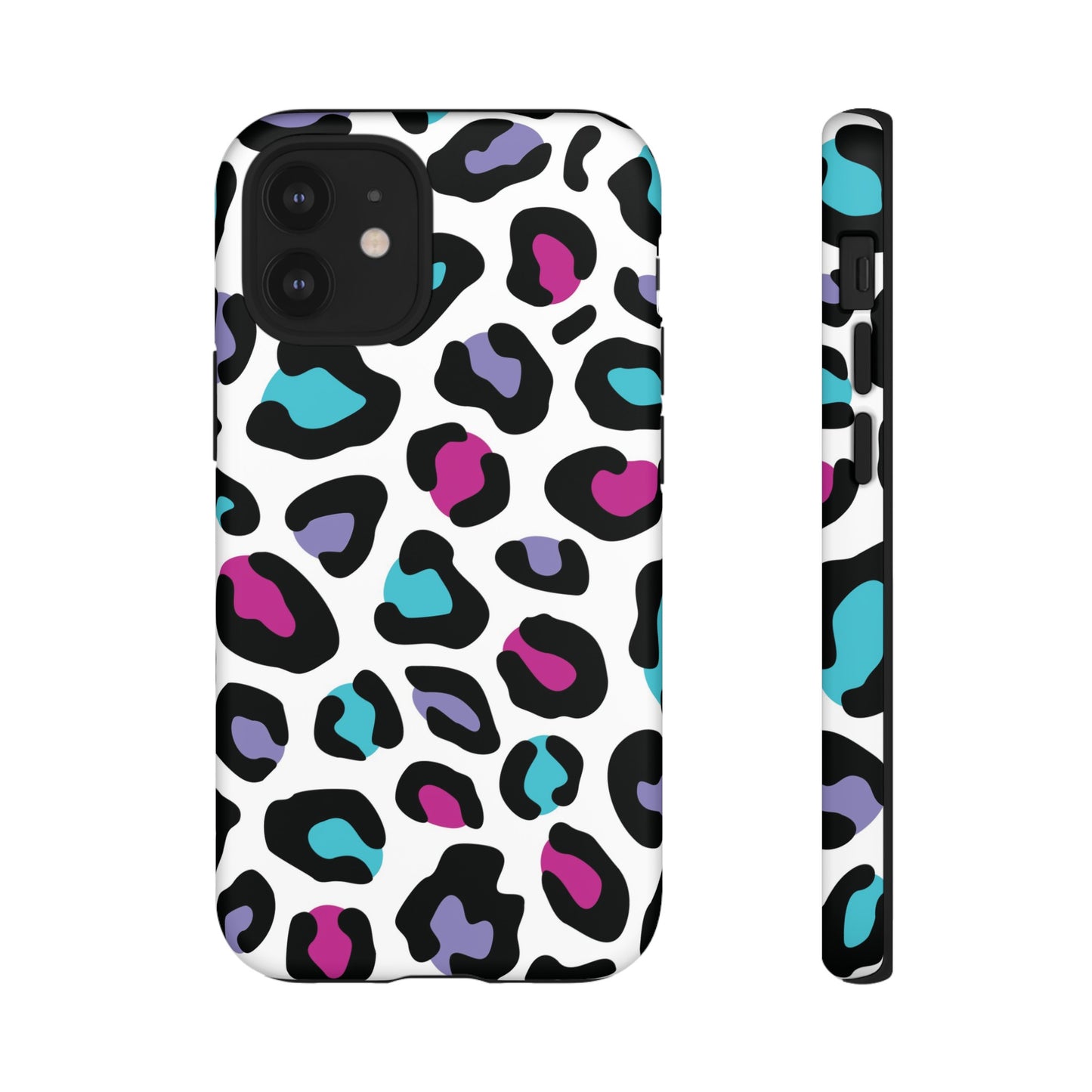 Critter Case- Color Blast Leopard Print