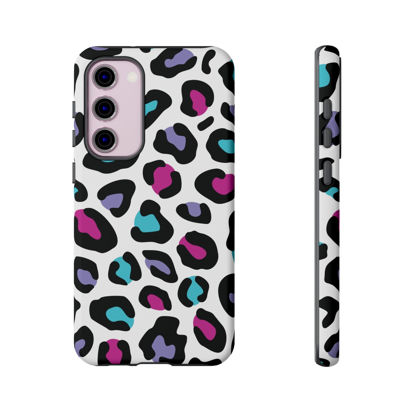 Critter Case- Color Blast Leopard Print