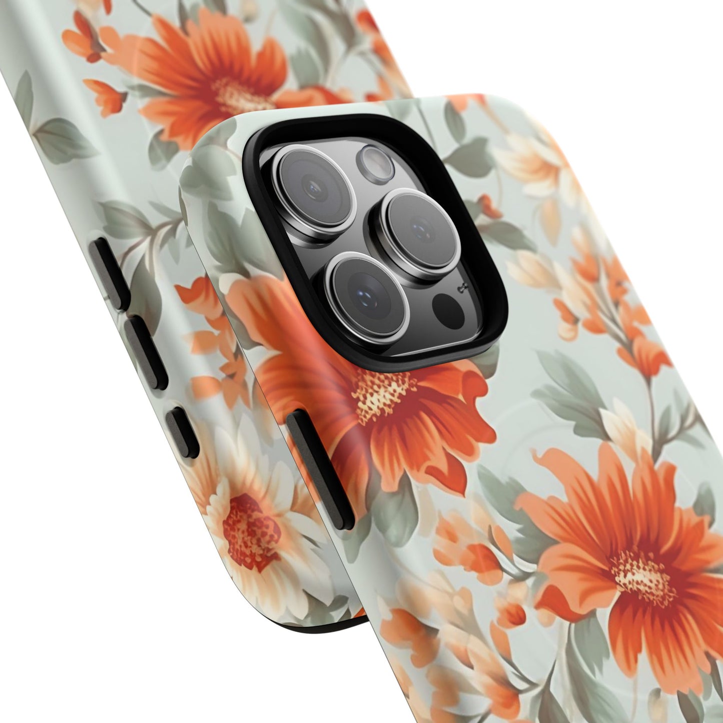 MagSafe Crittercase- Orange Floral