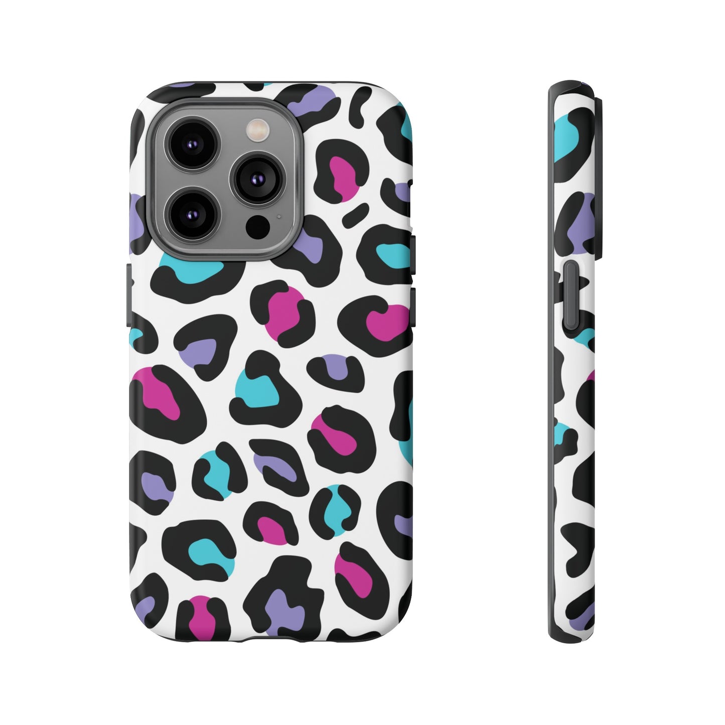 Critter Case- Color Blast Leopard Print