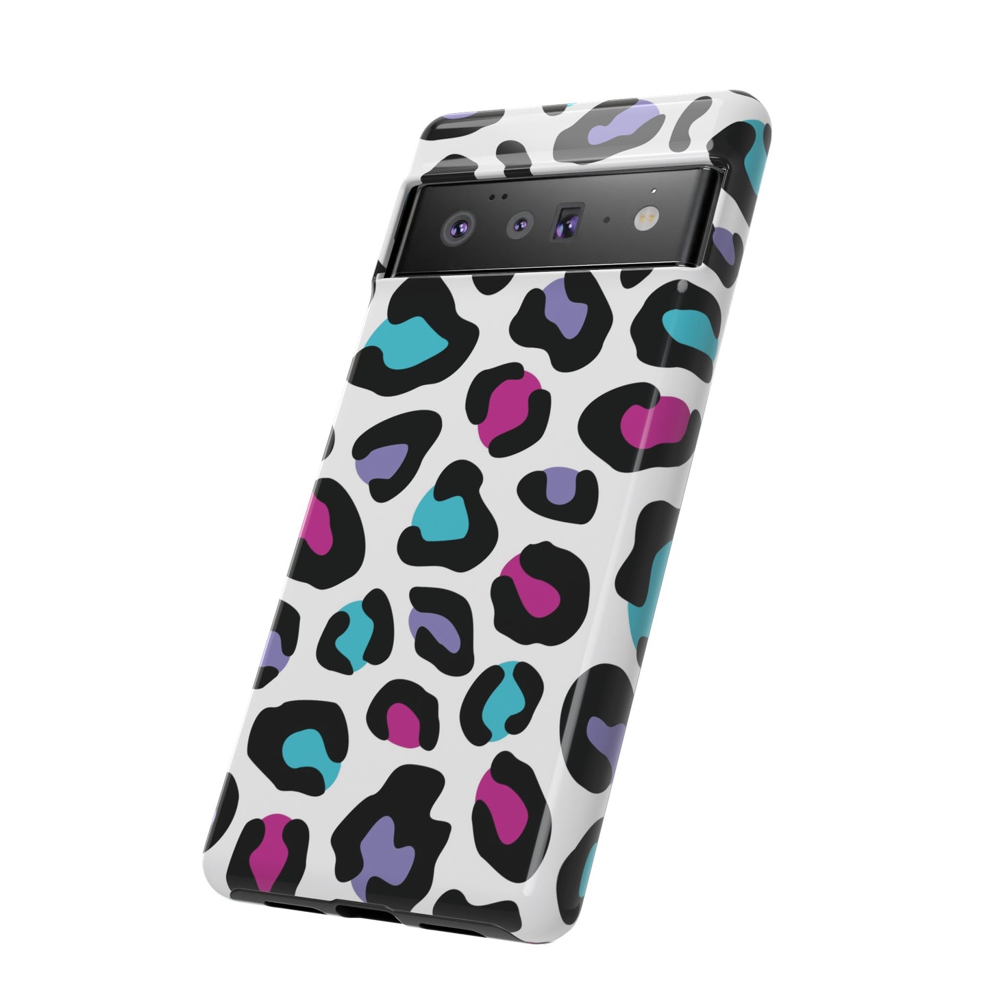 Critter Case- Color Blast Leopard Print