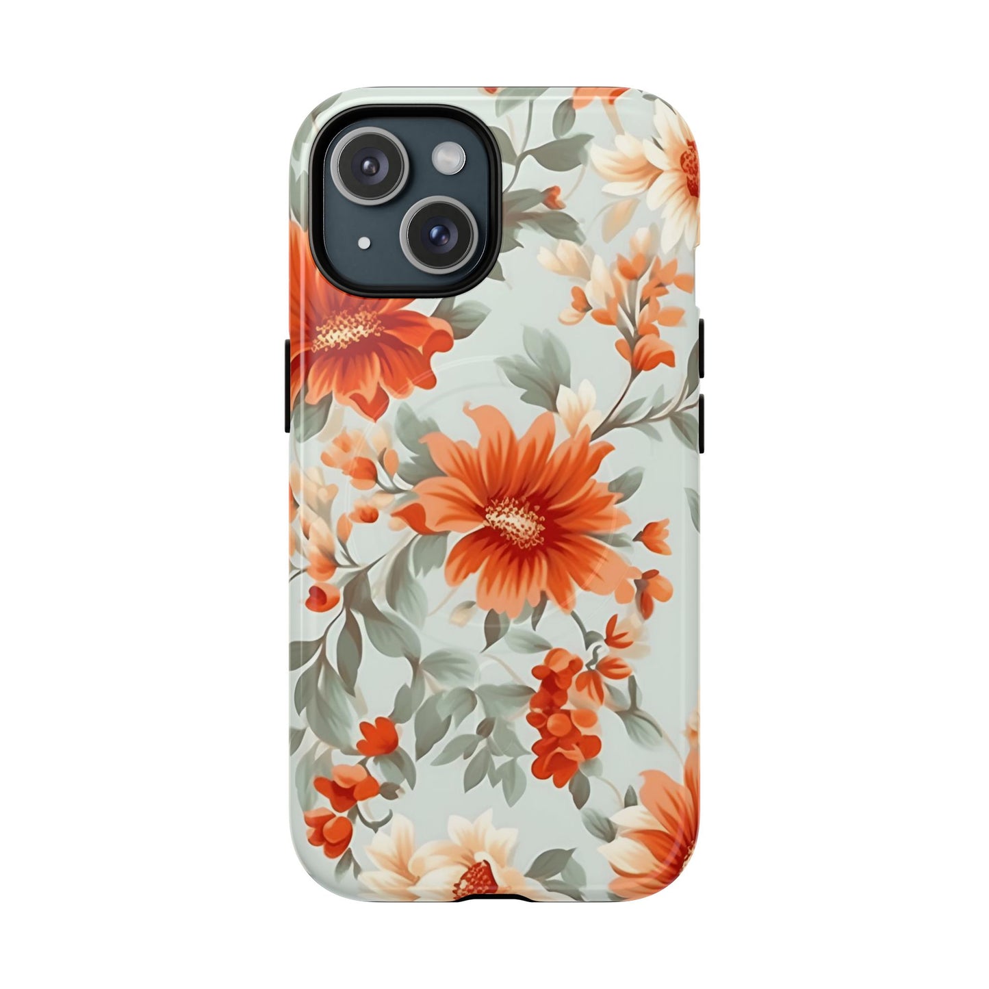 MagSafe Crittercase- Orange Floral