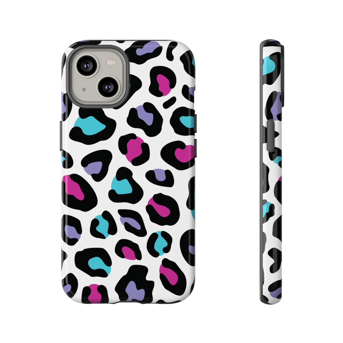 Critter Case- Color Blast Leopard Print