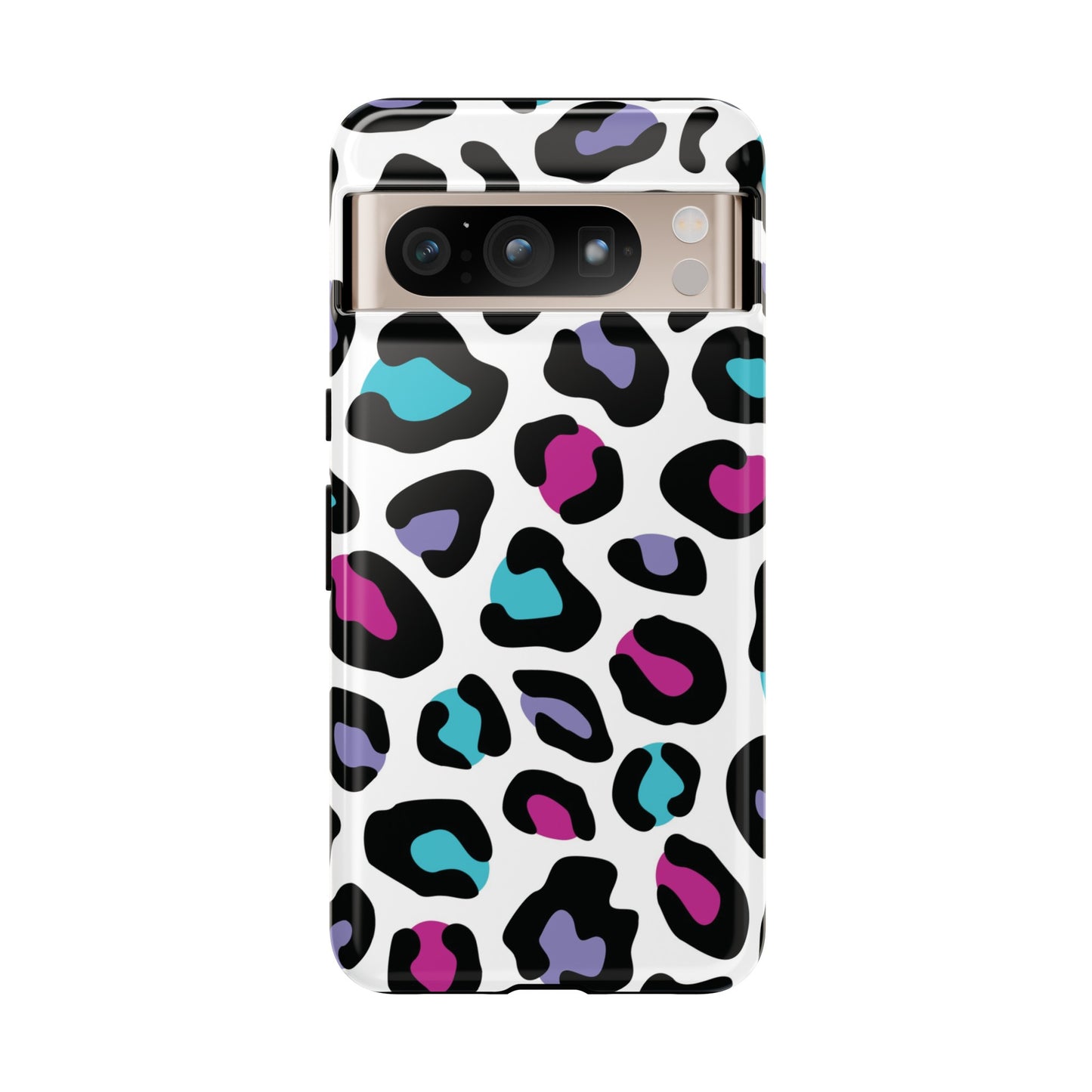 Critter Case- Color Blast Leopard Print