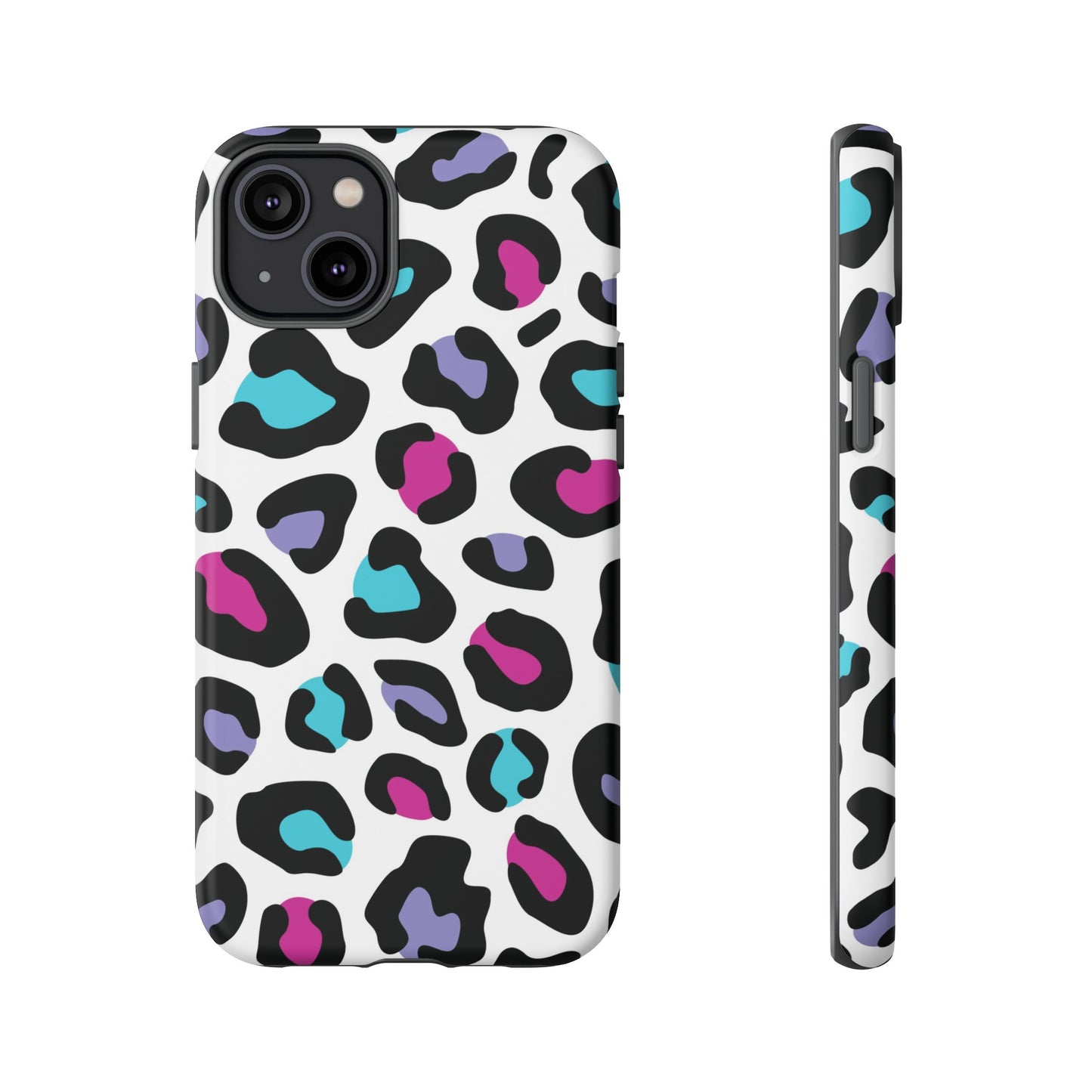 Critter Case- Color Blast Leopard Print