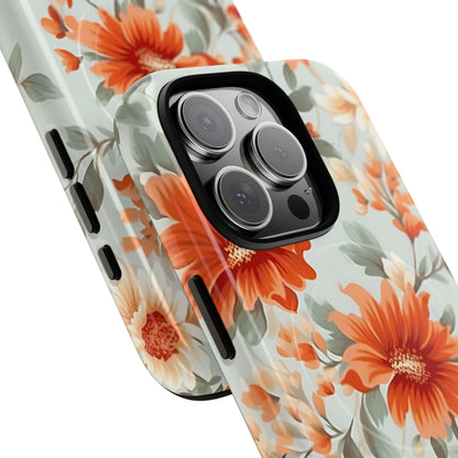 MagSafe Crittercase- Orange Floral