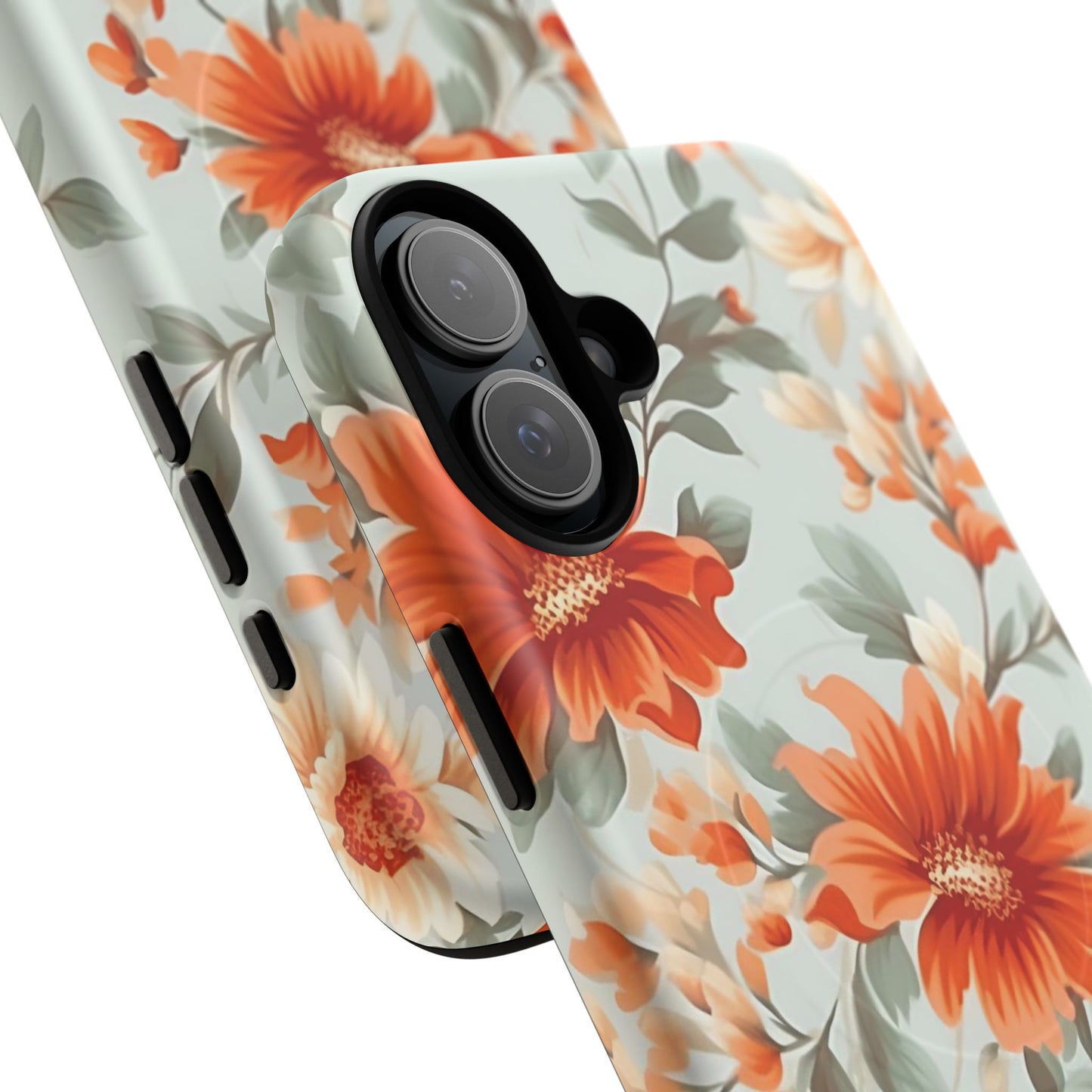 MagSafe Crittercase- Orange Floral