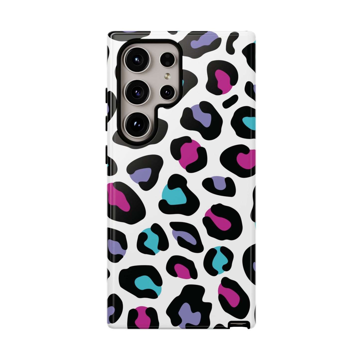 Critter Case- Color Blast Leopard Print