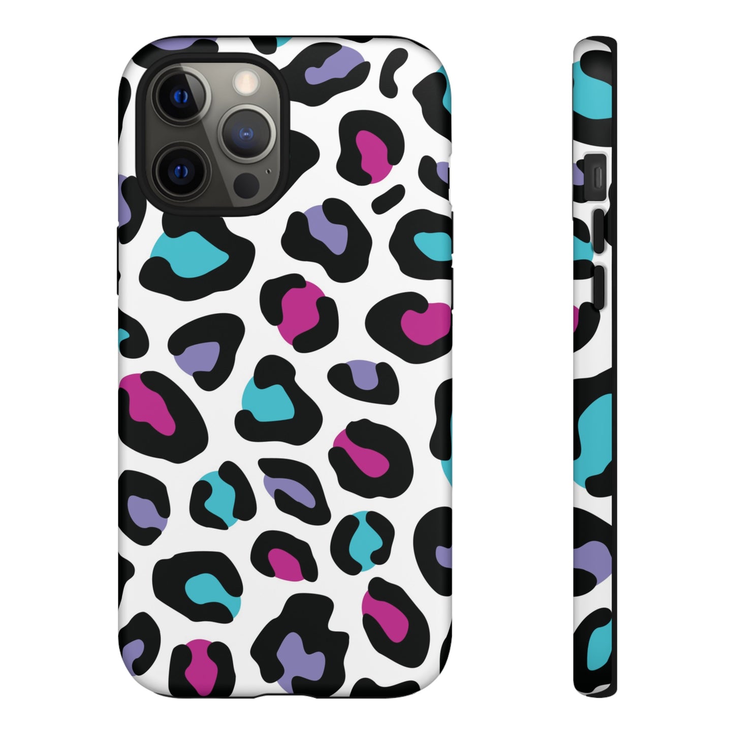 Critter Case- Color Blast Leopard Print