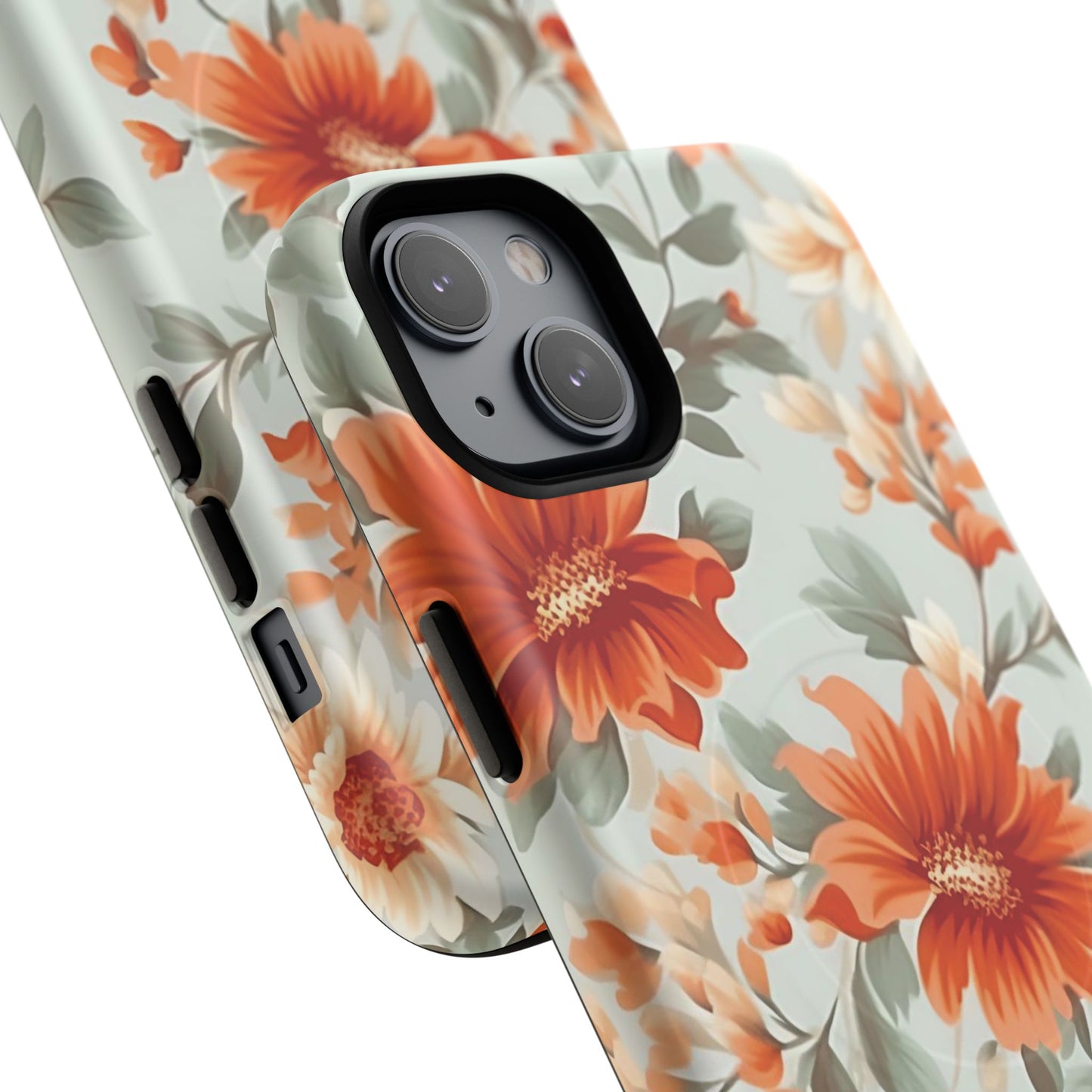 MagSafe Crittercase- Orange Floral