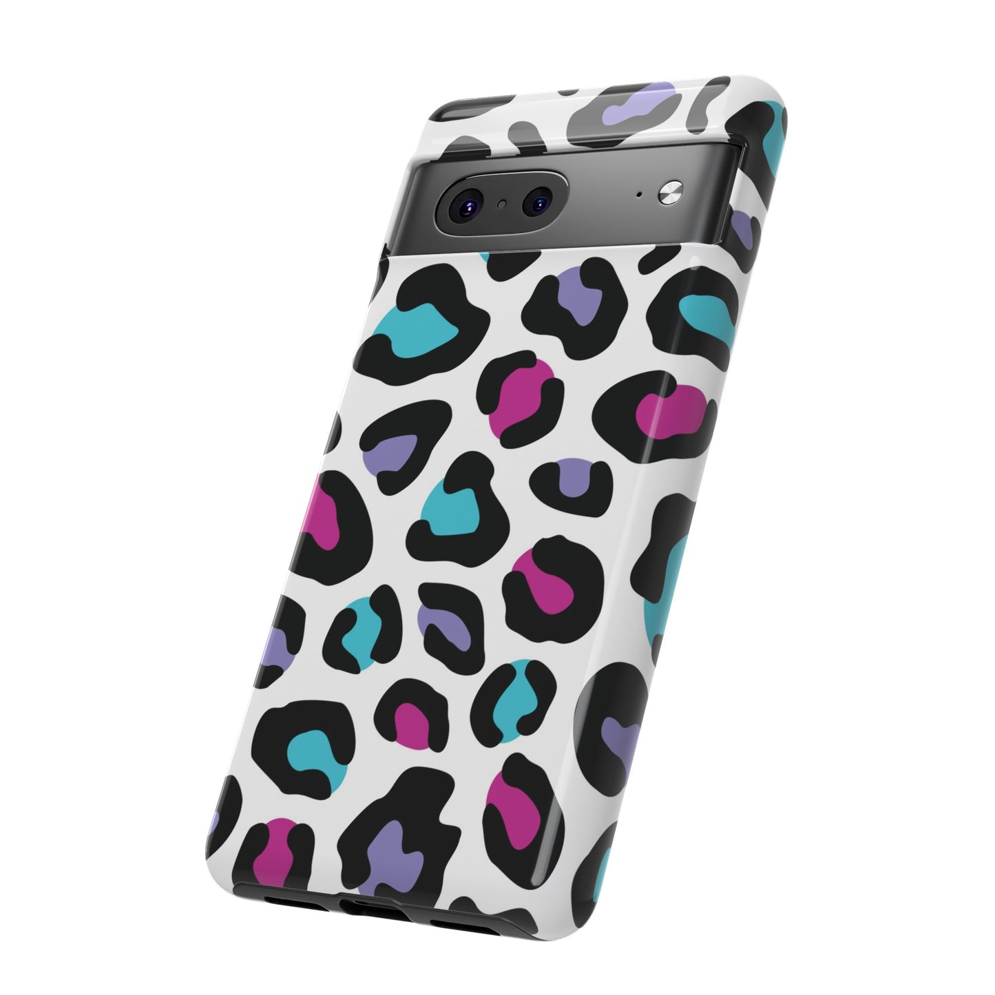 Critter Case- Color Blast Leopard Print