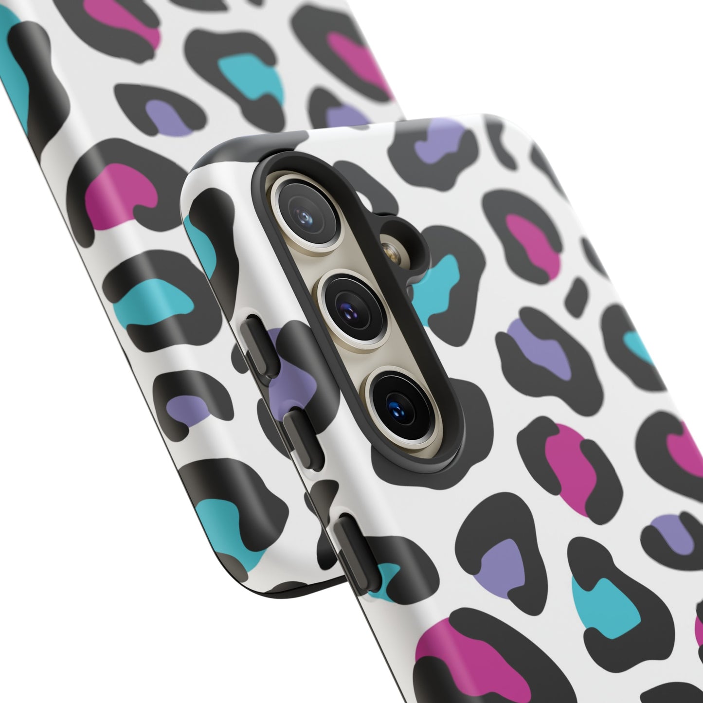 Critter Case- Color Blast Leopard Print