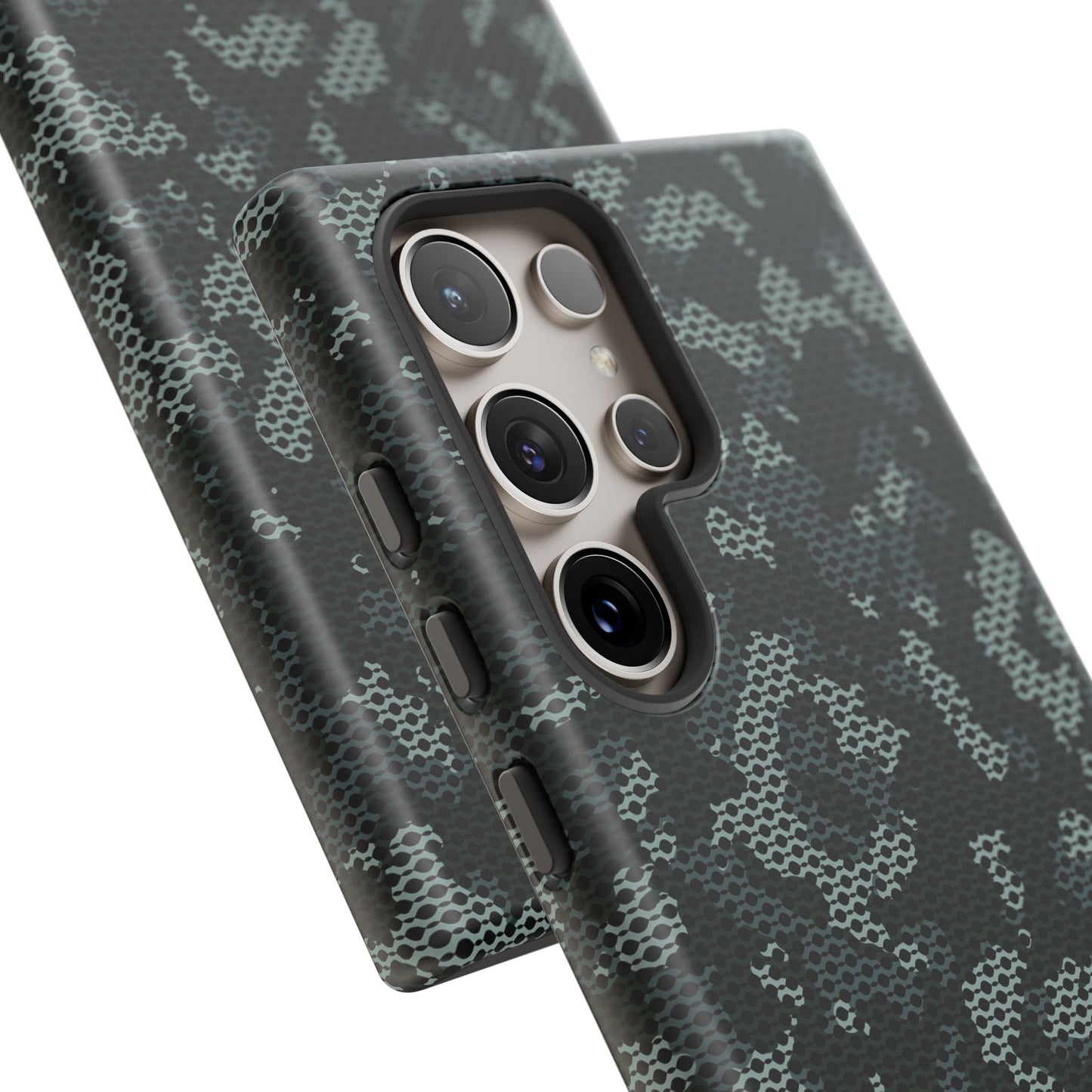 Critter Case-  Digital Blue Tiger