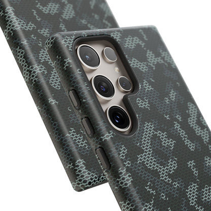 Critter Case-  Digital Blue Tiger