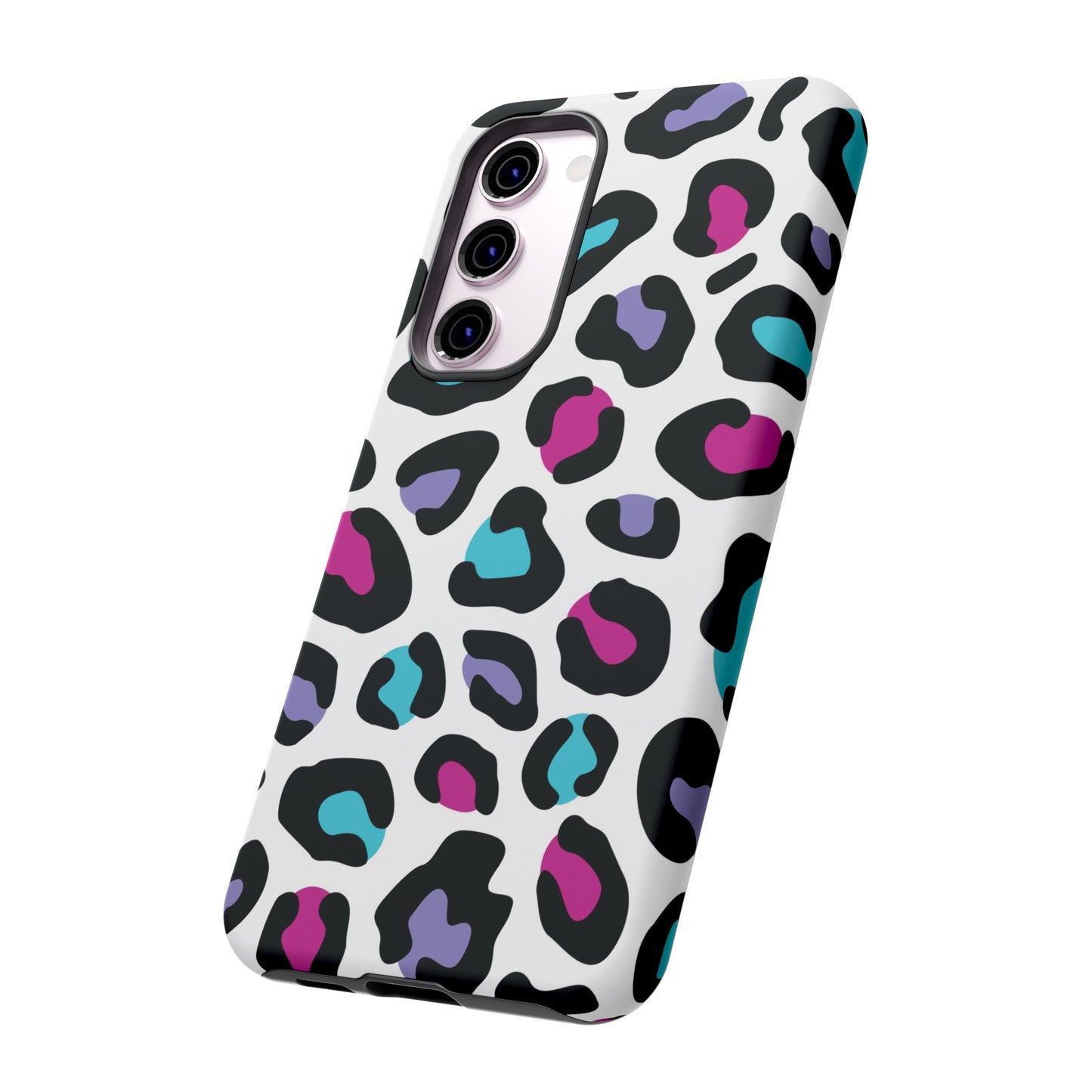 Critter Case- Color Blast Leopard Print