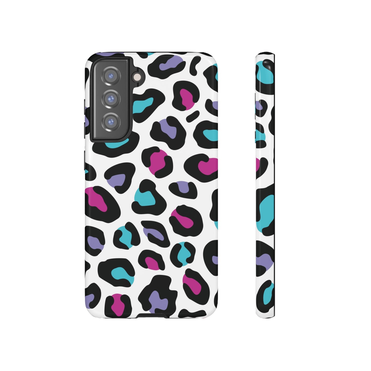 Critter Case- Color Blast Leopard Print