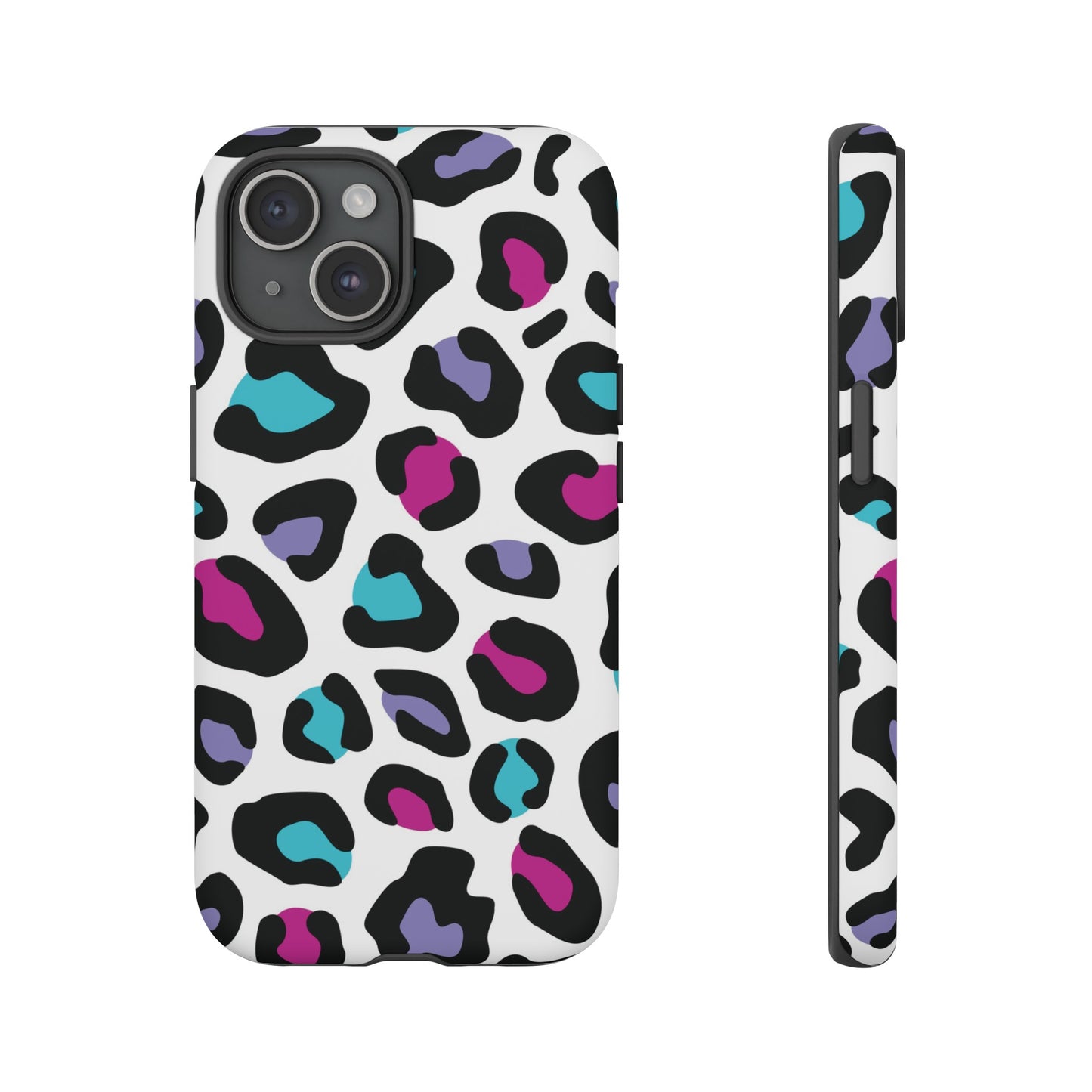 Critter Case- Color Blast Leopard Print