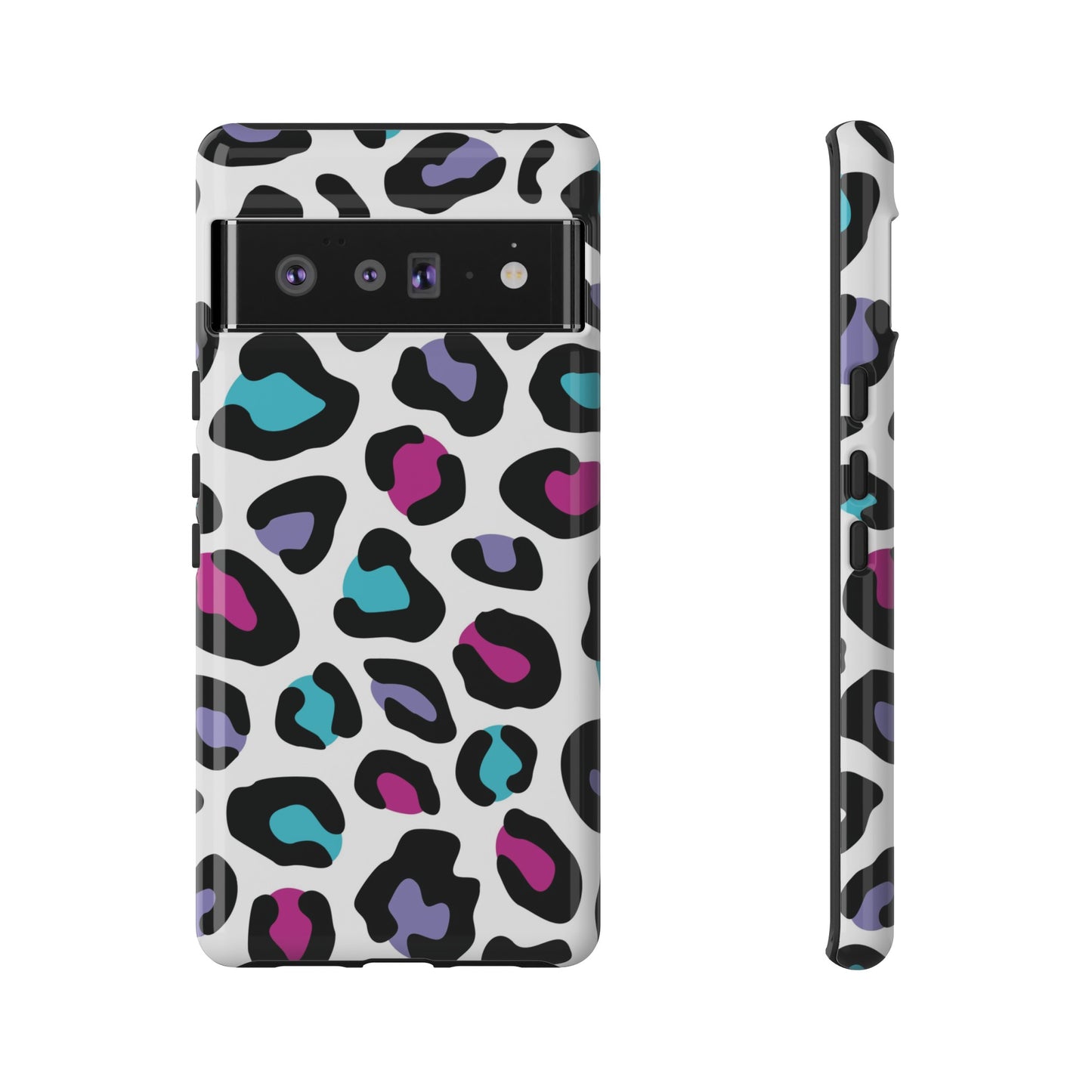 Critter Case- Color Blast Leopard Print