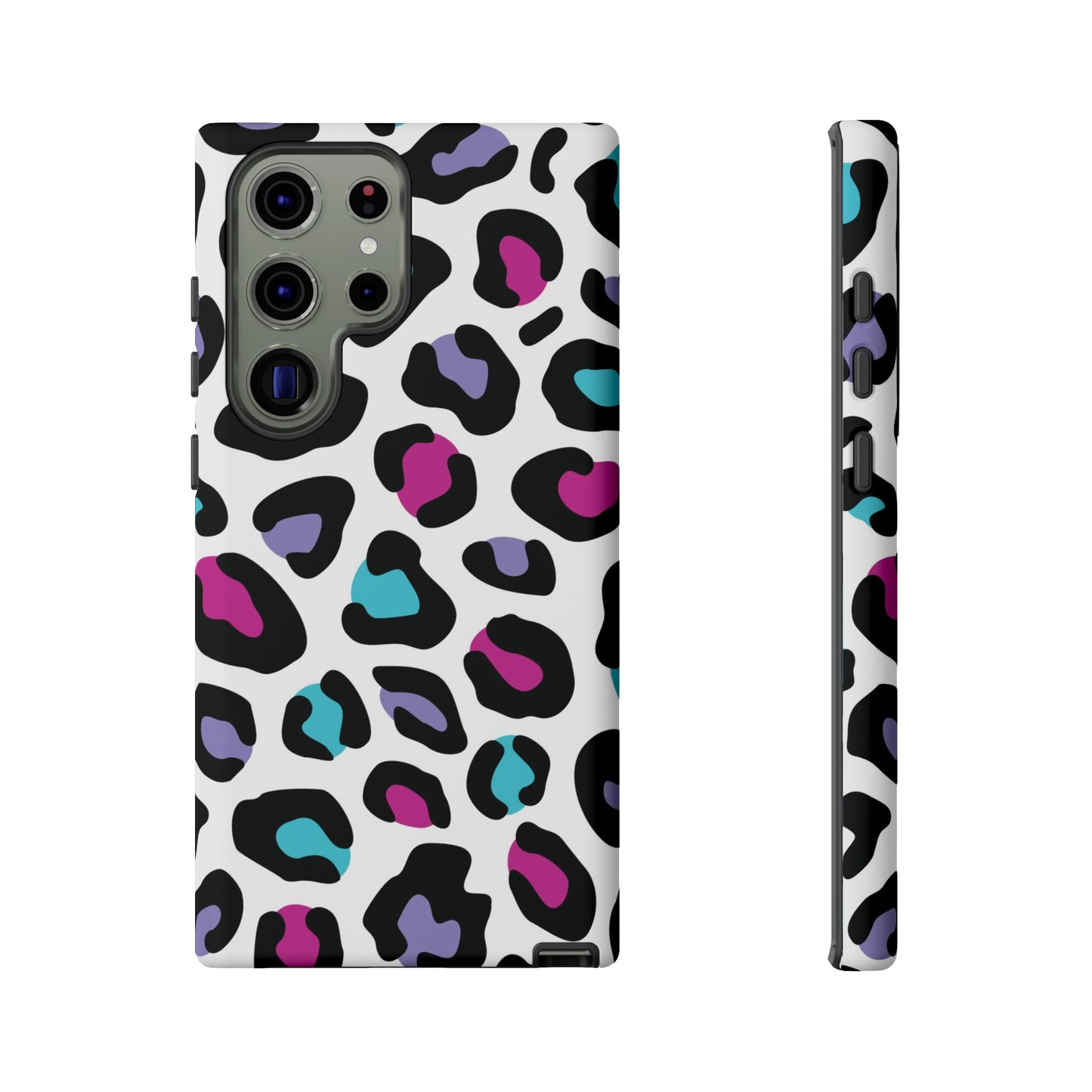 Critter Case- Color Blast Leopard Print