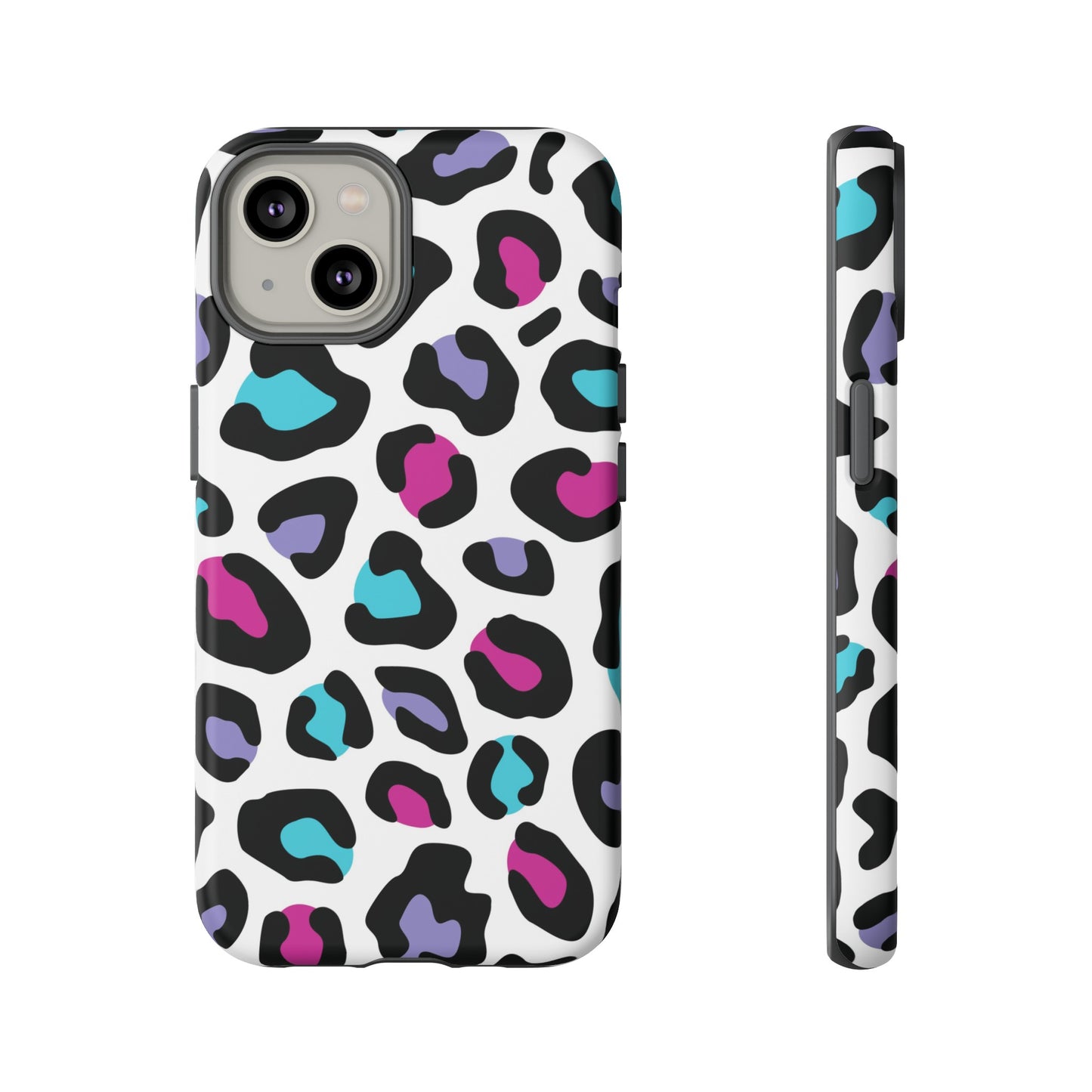 Critter Case- Color Blast Leopard Print