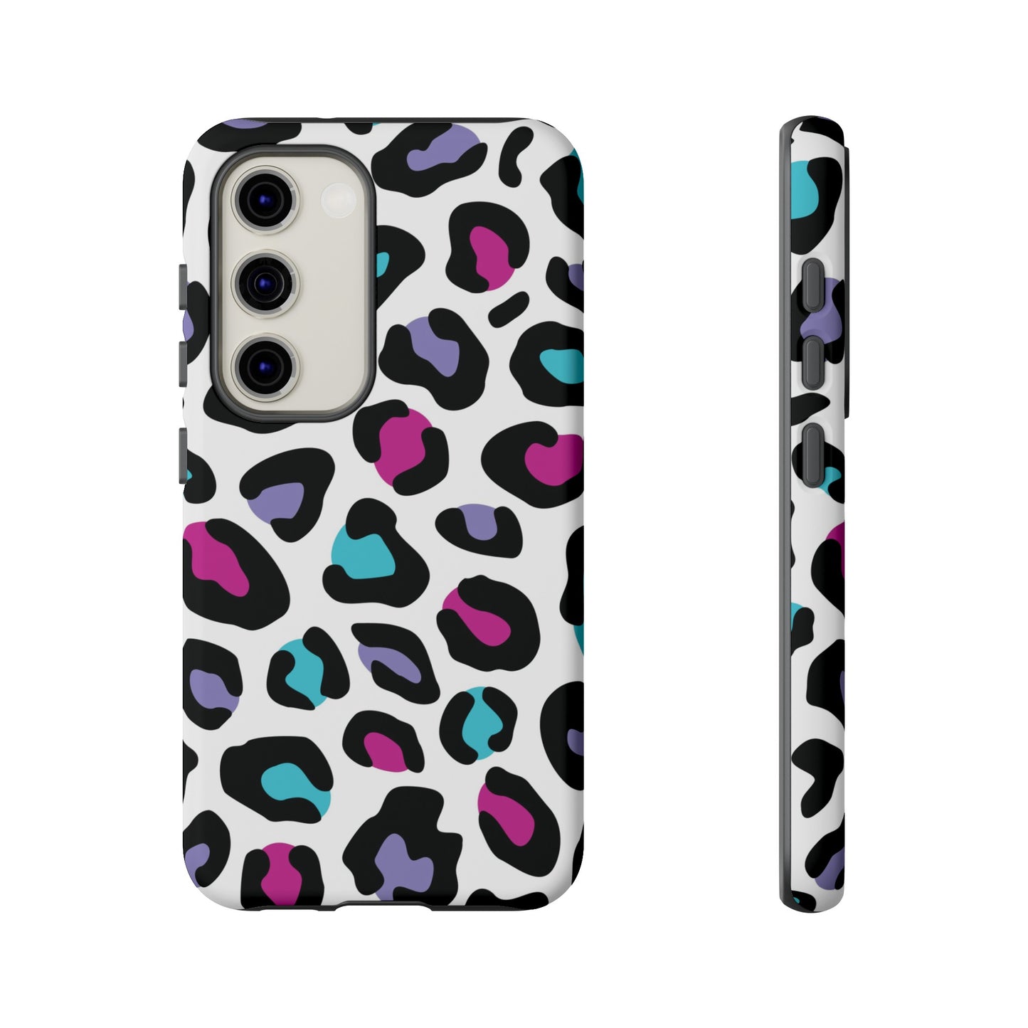 Critter Case- Color Blast Leopard Print