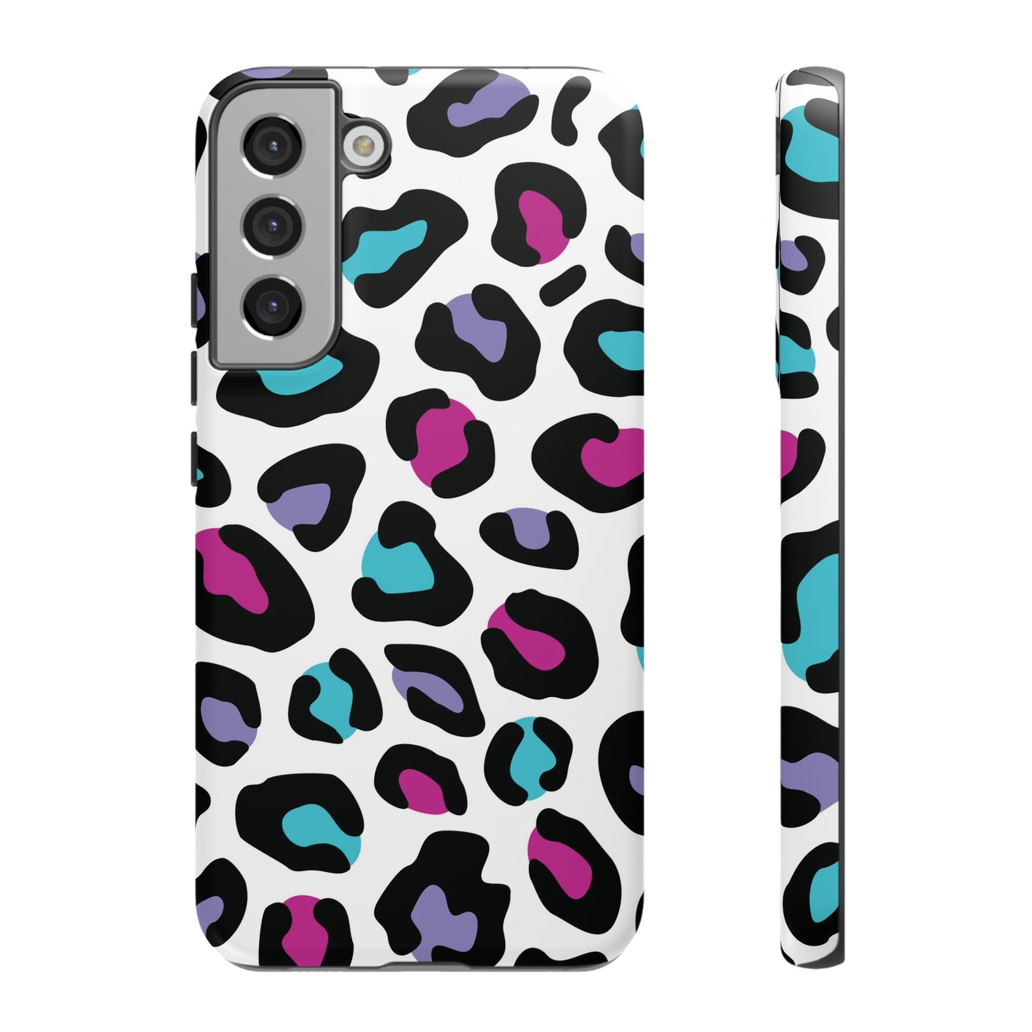 Critter Case- Color Blast Leopard Print