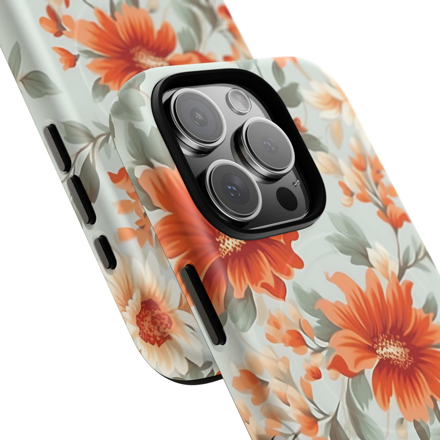 MagSafe Crittercase- Orange Floral