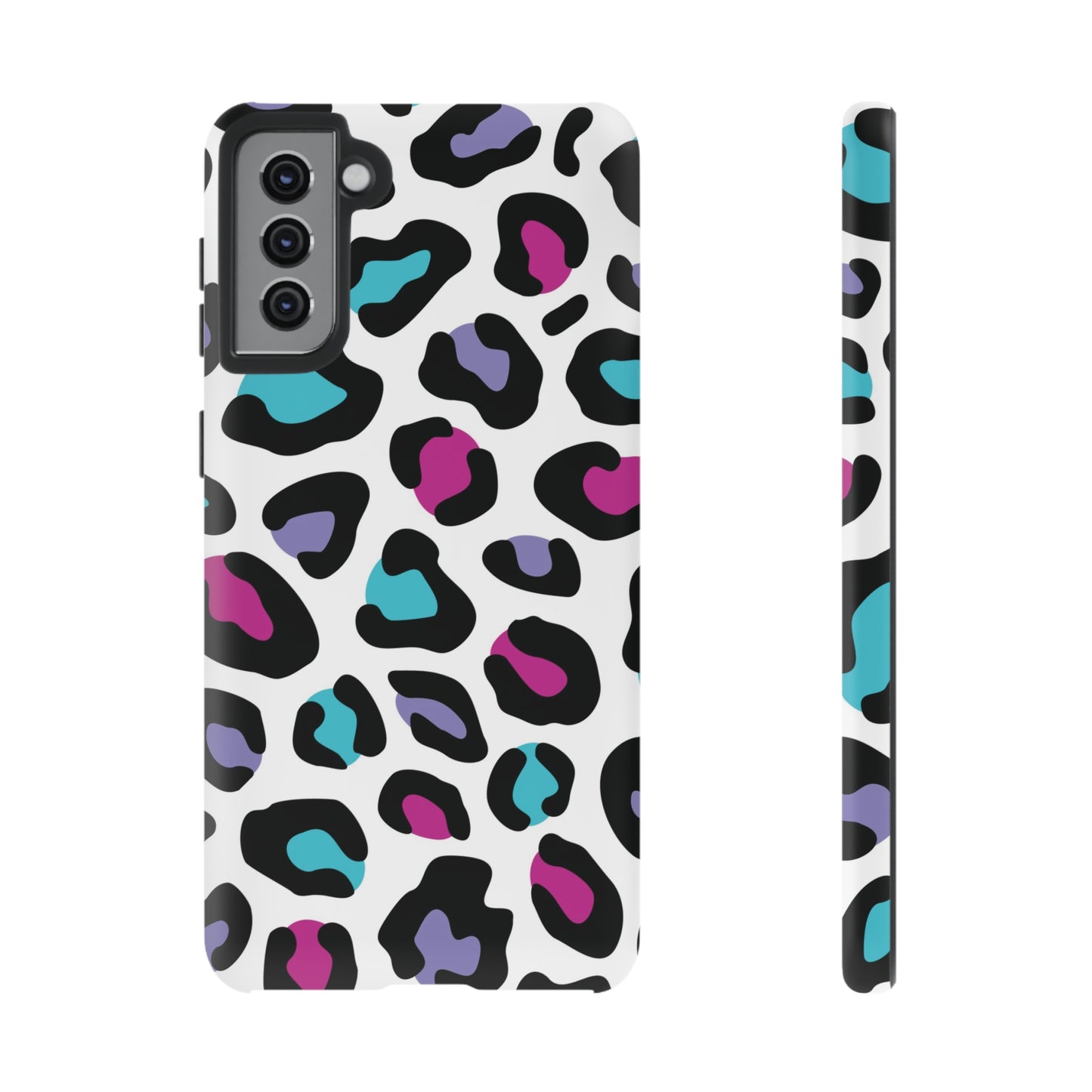 Critter Case- Color Blast Leopard Print