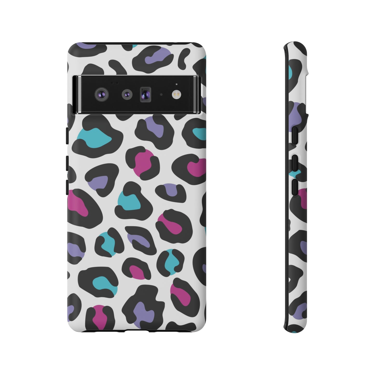 Critter Case- Color Blast Leopard Print