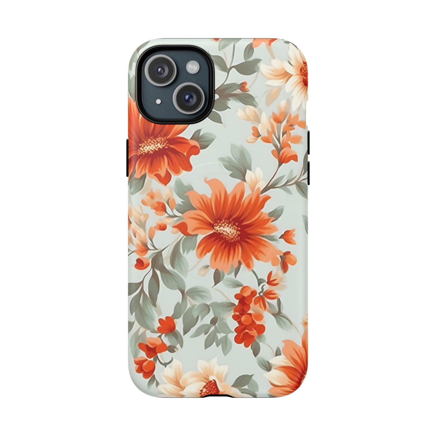 MagSafe Crittercase- Orange Floral